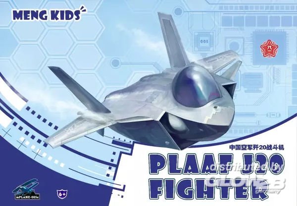 PLAAF J20 Fighter von MENG Models