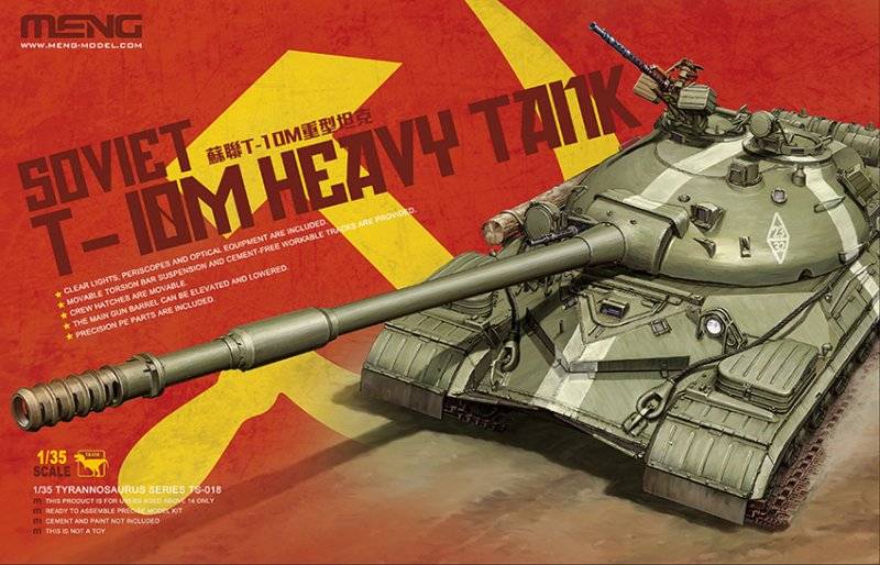 Soviet T-10M Heavy Tank von MENG Models