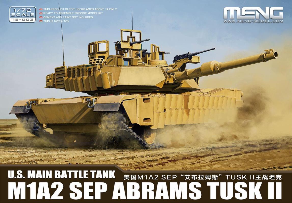 U.S. Main Battle Tank M1A2 SEP Abrams TUSK II von MENG Models