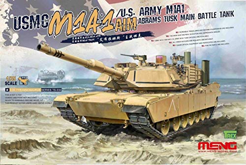 1/35 USMC M1A1 AIM/US-Army M1A1 Abrams TUSK von MENG