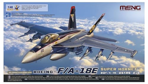 MENG MNGLS-012 MNGLS 162 1/48 F/A-18E Super Hornet, Mehrfarbig, Various von MENG