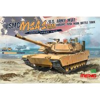 MENG 911354 1:35 USMC M1A1 AIM : US-Army M1A1 Abrams TUSK von MENG