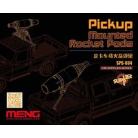 MENG MODEL SPS-034 1:35 Raketen für Pick-up, Resin von MENG