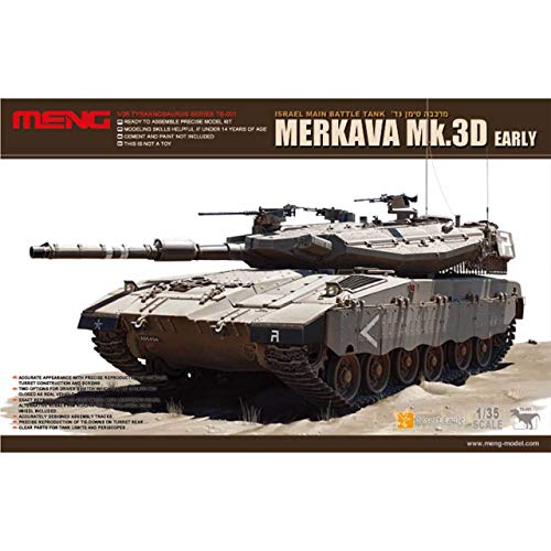 MENG-Model 1/35 Merkava Mk. 3D, früh, MGK-TS1, Mehrfarbig von MENG