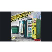 MENG SPS-018 1:35 Vending Machine & Dustbin Set von MENG