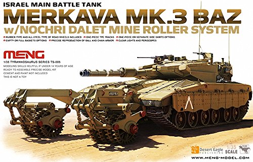 MENG TS005-1/35 Merkava MK.3 BAZ mit Minenräumer von MENG