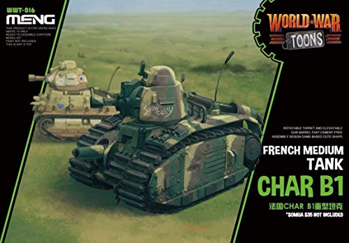 MENG WWT-016 Char B1 Modellbau, Mittel von MENG