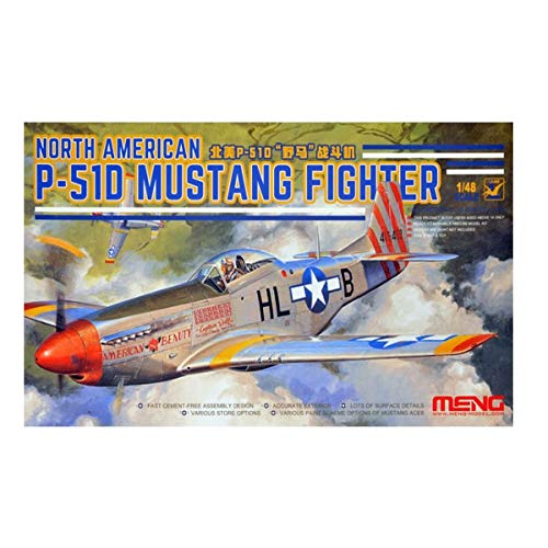 Meng LS-006 P 51D P-51 Modellbau, US Army, Small von MENG