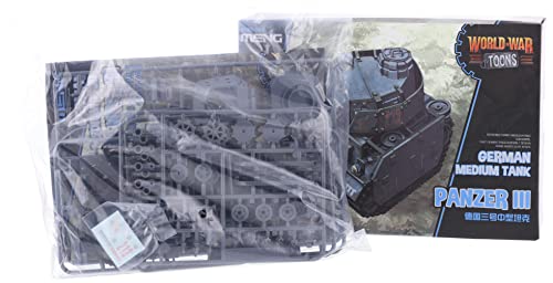 Meng Model 918056 MNGWWT 5" Panzer III Modellbausatz, verschieden von MENG