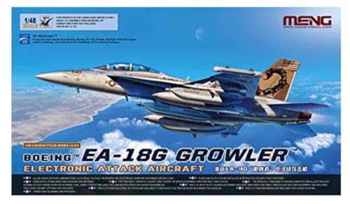 MENG Model Modellbausatz MNGLS-014 1:48-Boeing EA-18 G Growler Attack Flugzeug Maßstab unlackiert von MENG