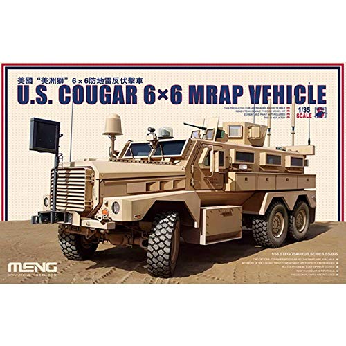 Meng SS005-1/35 US Cougar 6 x 6 MRAP Vehicle von MENG