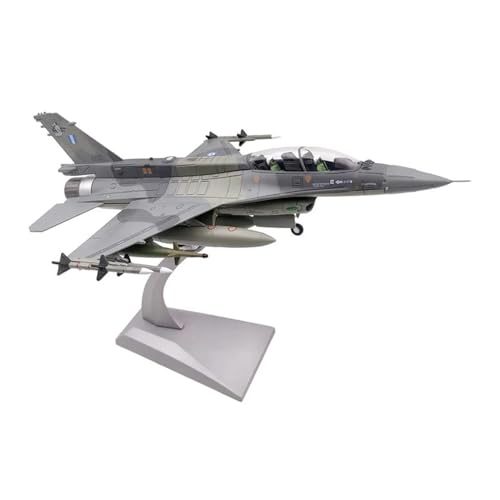 Aerobatic Flugzeug Hellenic F-16D Mira Ghost Block 50/52 Fighter Fighting Falcon Im Maßstab 1:72, Druckguss-Metallflugzeugmodell (Größe : EIN) von MENGE