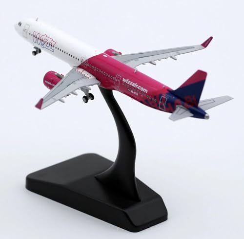 Aerobatic Flugzeug LH4196 JC Wings 1:400 Wizz Air Abu Dhabi Airbus A321NEO Druckgussflugzeug Jet Modell A6-WZA von MENGE