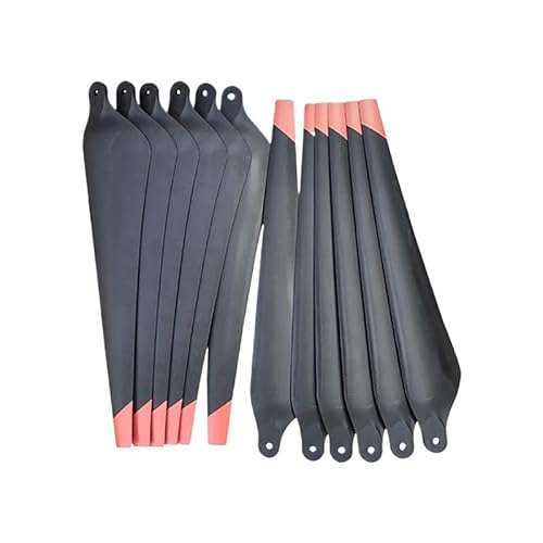 MENOOK 12 Stück for D-ji T30 Drohne Klapppaddel Carbon Material Pflanzenschutz UAV Flügelpropeller von MENOOK