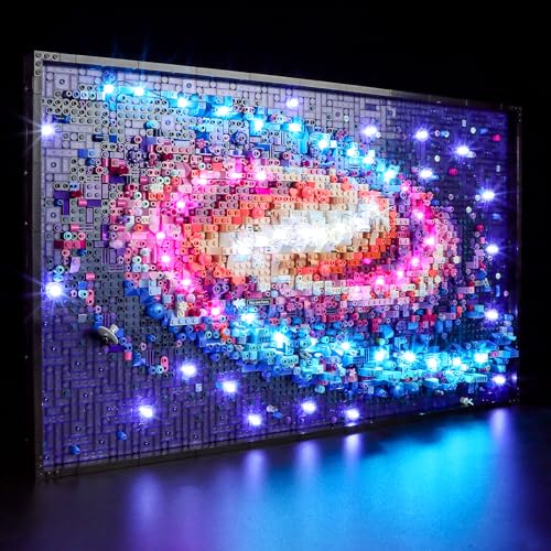 MENZAVA Licht-Set Kompatibel Mit 31212 Die Milchstraßen-Galaxie Art - Led-Beleuchtungsset Für Bausteinen Modell - Modell Set Nicht Enthalten von MENZAVA