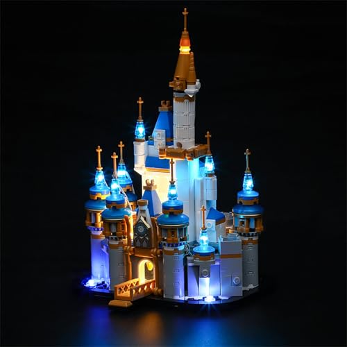 MENZAVA Licht-Set Kompatibel Mit 40478 Kleines Disney Schloss Disney - Led-Beleuchtungsset Für Bausteinen Modell - Modell Set Nicht Enthalten von MENZAVA