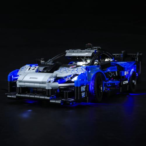 MENZAVA Licht-Set Kompatibel Mit 42123 McLaren Senna GTR Technic - Led-Beleuchtungsset Für Bausteinen Modell - Modell Set Nicht Enthalten von MENZAVA