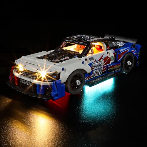 MENZAVA Licht-Set Kompatibel Mit 42153 NASCAR Next Gen Chevrolet Camaro ZL1 Technic - Led-Beleuchtungsset Für Bausteinen Modell - Modell Set Nicht Enthalten von MENZAVA