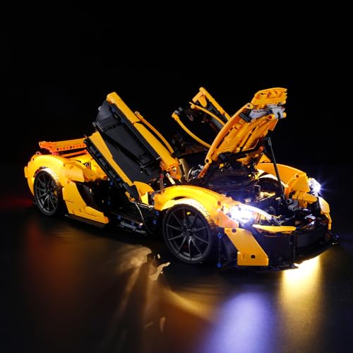 MENZAVA Licht-Set Kompatibel Mit 42172 McLaren P1 Technic - Led-Beleuchtungsset Für Bausteinen Modell - Modell Set Nicht Enthalten von MENZAVA