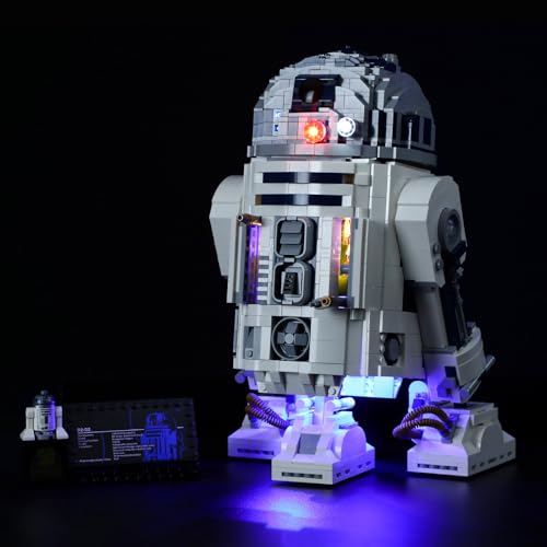 MENZAVA Licht-Set Kompatibel Mit 75308 R2-D2 Star Wars - Led-Beleuchtungsset Für Bausteinen Modell - Modell Set Nicht Enthalten von MENZAVA