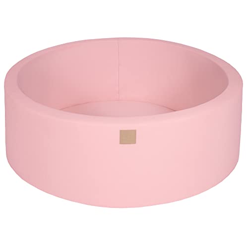 MEOWBABY Bällebad Baby - Rund 90x30cm Ball Pit für Kinder ab 1 Jahr ohne Bälle - Weiches & Sicheres Bällepool, Cotton, Hellrosa MEOWBABY Bällebad Baby - Rund 90x30cm Ball Pit für Kinder ab 1 Jahr ohne Bälle - Weiches & Sicheres Bällepool, Cotton, Hellrosa von MEOWBABY