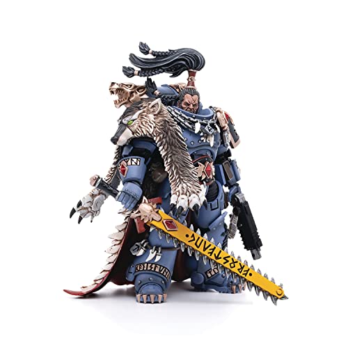 Bloomage Joytoy Tech - Joytoy Warhammer 40,000 - Space Wolves Ragnar Blackmane 1/18 Action Figure (Net) von MERCHANDISING LICENCE