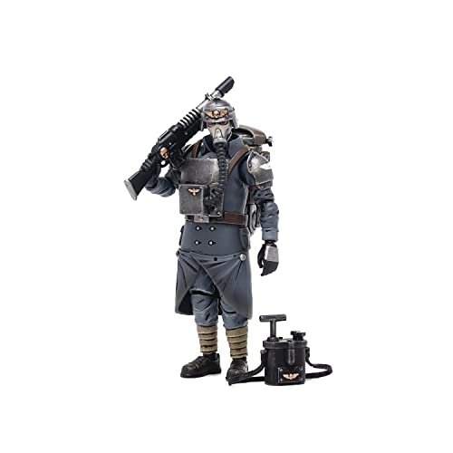 Dark Source Trading - Joytoy Warhammer 40,000 Death Korps Krieg Vet Guard Demolit 1/18 Action Figure (Net) von MERCHANDISING LICENCE