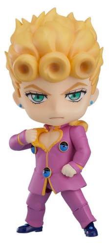 MediCos Entertainmen JoJo's Bizarre Adventure Golden Wind Nendoroid Action Figure Giorno Giovanna 10 cm, Xyz, 72474 von Good Smile Company