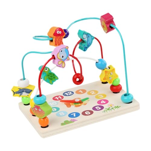 Bead Maze Spielzeug Vorschulspielzeug für Neujahrsgeschenk Kinder Jungen Mädchen Baby von MERIGLARE