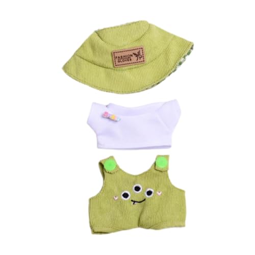 Bezauberndes Plüschpuppen Outfit Set für 15 cm bis 17 cm Große Puppen. von MERIGLARE