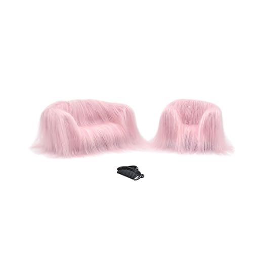 Elegantes Miniatur Sofa Set für Puppenhäuser Im Maßstab 1:12 Als Heimdekoration, ROSA von MERIGLARE