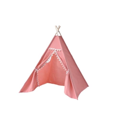 Kinder Tipi Zelt Tipi Spielhaus Spielzelt für Kinder für Parks Picknicks Leseecke, Rosa von MERIGLARE