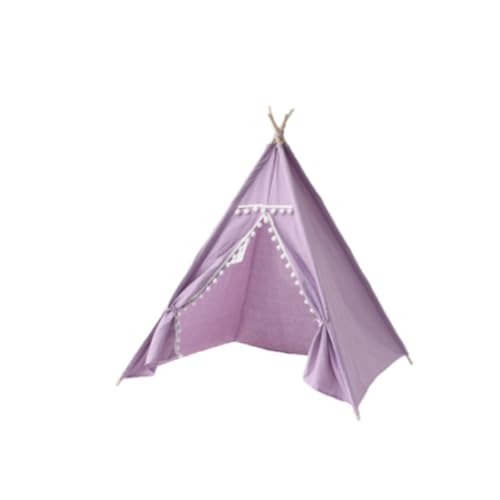 Kinder Tipi Zelt Tipi Spielhaus Spielzelt für Kinder für Parks Picknicks Leseecke, Violett von MERIGLARE