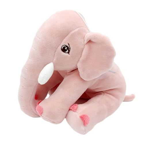 Kuscheltiere Puppe Plüsch Elefant Spielzeug Neujahrsgeschenk für Valentinstag Dekoration, Rosa von MERIGLARE