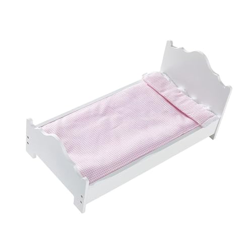 MERIGLARE Holz Puppe Bett Pretend Spiel Möbel 21 Zoll Lang Eco Friendly Vielseitig MERIGLARE Holz Puppe Bett Pretend Spiel Möbel 21 Zoll Lang Eco Friendly Vielseitig von MERIGLARE