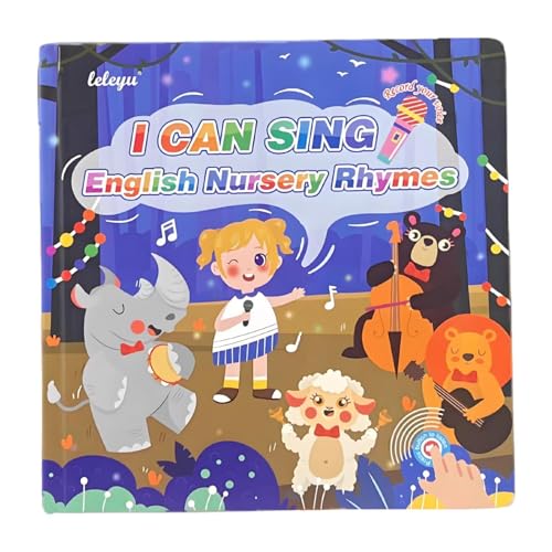 MERIGLARE Interaktives Soundbuch, Englisches Song Soundbuch für Kinder Im Alter von 2–6 Jahren, Jungen Und Mädchen MERIGLARE Interaktives Soundbuch, Englisches Song Soundbuch für Kinder Im Alter von 2–6 Jahren, Jungen Und Mädchen von MERIGLARE