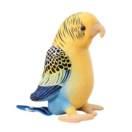 MERIGLARE Plüsch Wellensittich Puppe Vogel Stofftier Spielzeug 10,24 Zoll Weiche Entzückende Auto MERIGLARE Plüsch Wellensittich Puppe Vogel Stofftier Spielzeug 10,24 Zoll Weiche Entzückende Auto von MERIGLARE