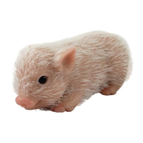 Schwein Puppe Tier Schwein Puppe Realistische Tier Reborn Piggy Spielzeug für Party von MERIGLARE