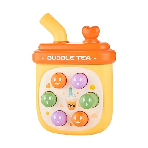 Sensorisches Spielzeug für Kinder, Handheld-Spiel, Lernspielzeug, Memory-Spiel für Feiertagsgeschenk für Mädchen und Jungen, Orange Tasse von MERIGLARE