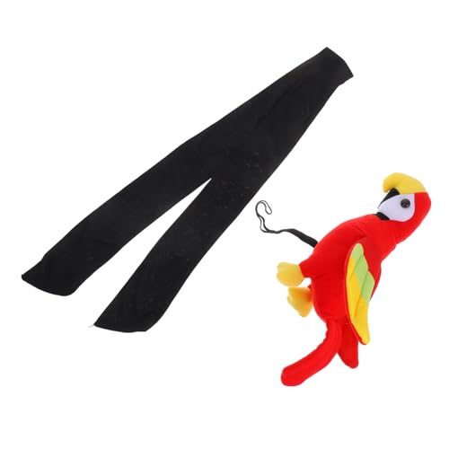 MERRYHAPY 1 Set Piratenpapagei Simulierter Papagei Ausgestopfter Papagei Piratenvogel Für Die Schulter Piratenzubehör Papageien Halloween Kostüm Papagei Stofftier Schulterpapagei von MERRYHAPY