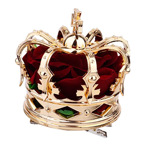 MERRYHAPY 1stück Goldene Krone Haarspange Für Halloween Party-accessoire Für Damen Kreatives Und Charmantes Design Langlebig Aus Hochwertigem Für Kostüme Und Feste MERRYHAPY 1stück Goldene Krone Haarspange Für Halloween Party-accessoire Für Damen Kreatives Und Charmantes Design Langlebig Aus Hochwertigem Für Kostüme Und Feste von MERRYHAPY