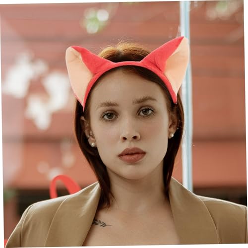 MERRYHAPY 2 Stück Fuchsohren Haarreif Lustige Tierohren Stirnband Cosplay Kostüm Zubehör für Mädchen und Faschingskostüme MERRYHAPY 2 Stück Fuchsohren Haarreif Lustige Tierohren Stirnband Cosplay Kostüm Zubehör für Mädchen und Faschingskostüme von MERRYHAPY