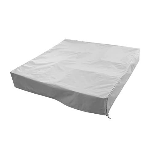 MERRYHAPY 2St Bunkerabdeckung bedeckt Spielzeug für den Strand Stehen Liner Deckel abdeckplan sandkastenabdeckungen Sandkastenüberdachung mit Kordelzug Sandkastenschutz Polyester-TAFT Grey von MERRYHAPY