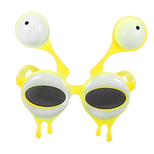 MERRYHAPY Lustiges Partybrillen-set Neuartige Fotobrille Im Gelben Stil Für Partydekorationen MERRYHAPY Lustiges Partybrillen-set Neuartige Fotobrille Im Gelben Stil Für Partydekorationen von MERRYHAPY