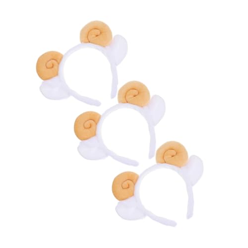 MERRYHAPY 3 STÜCKE Plüsch Schaf Stirnband mit Hörnern und Ohren Verstellbar Bequem Langlebig Niedliches Tier Haarreif für Kostüm Farmtier Cosplay Geburtstagsfeier Zubehör für Erwachsene MERRYHAPY 3 STÜCKE Plüsch Schaf Stirnband mit Hörnern und Ohren Verstellbar Bequem Langlebig Niedliches Tier Haarreif für Kostüm Farmtier Cosplay Geburtstagsfeier Zubehör für Erwachsene von MERRYHAPY