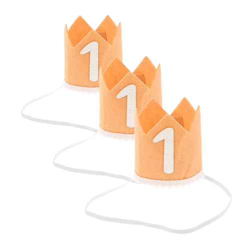 MERRYHAPY 3 Stück Teiliges Geburtstagskrone aus Vliesstoff Kreative Geburtstag Hut für Fotoshootings und Partydekoration Anpassbar für Mädchen und Jungen Fördert Fantasie und Festliche MERRYHAPY 3 Stück Teiliges Geburtstagskrone aus Vliesstoff Kreative Geburtstag Hut für Fotoshootings und Partydekoration Anpassbar für Mädchen und Jungen Fördert Fantasie und Festliche von MERRYHAPY