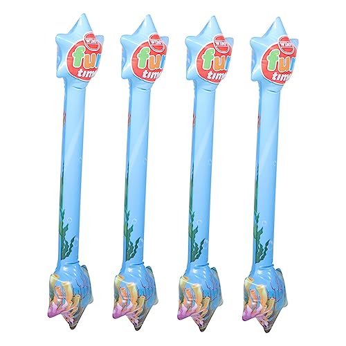 MERRYHAPY 4 Stück Aufblasbarer Stick Für Kinder Bam Bam Cheer Stick Klöppel Donnerstock Aufblasbarer Boom-stick Für Kinder Konzert Donnerstöcke Boom-sticks Lärmerzeuger Jubeln Pvc von MERRYHAPY