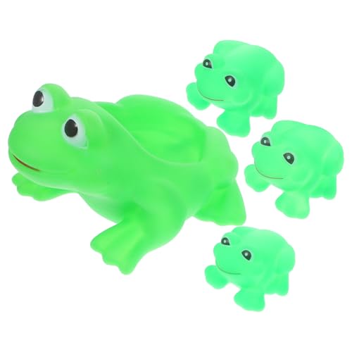 MERRYHAPY 4 Stück Teiliges Badespielzeug Frosch Motiv Flexibles Vinyl Schwimmende Badetiere für Kleinkinder Fördert Spielerisches Lernen und Badespaß Geeignet für Ab Jahr MERRYHAPY 4 Stück Teiliges Badespielzeug Frosch Motiv Flexibles Vinyl Schwimmende Badetiere für Kleinkinder Fördert Spielerisches Lernen und Badespaß Geeignet für Ab Jahr von MERRYHAPY