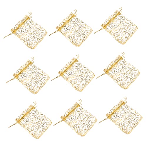MERRYHAPY 50 Stück Vergoldete Organza-geschenktüten Mit Kordelzug Für Hochzeit Weihnachten Party Gastgeschenke Verpacken MERRYHAPY 50 Stück Vergoldete Organza-geschenktüten Mit Kordelzug Für Hochzeit Weihnachten Party Gastgeschenke Verpacken von MERRYHAPY