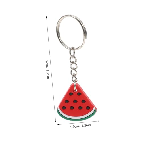 MERRYHAPY 8 Stück Teiliges Wassermelonen PVC Fruchtmuster Schlüsselanhänger Dekorativer Taschenanhänger für Party Feier Geschenk Tasche Rucksack Anhänger MERRYHAPY 8 Stück Teiliges Wassermelonen PVC Fruchtmuster Schlüsselanhänger Dekorativer Taschenanhänger für Party Feier Geschenk Tasche Rucksack Anhänger von MERRYHAPY